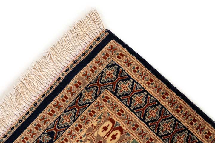 2' 9 x 4' 4 Hand Knotted Bokhara Oriental Wool Rug