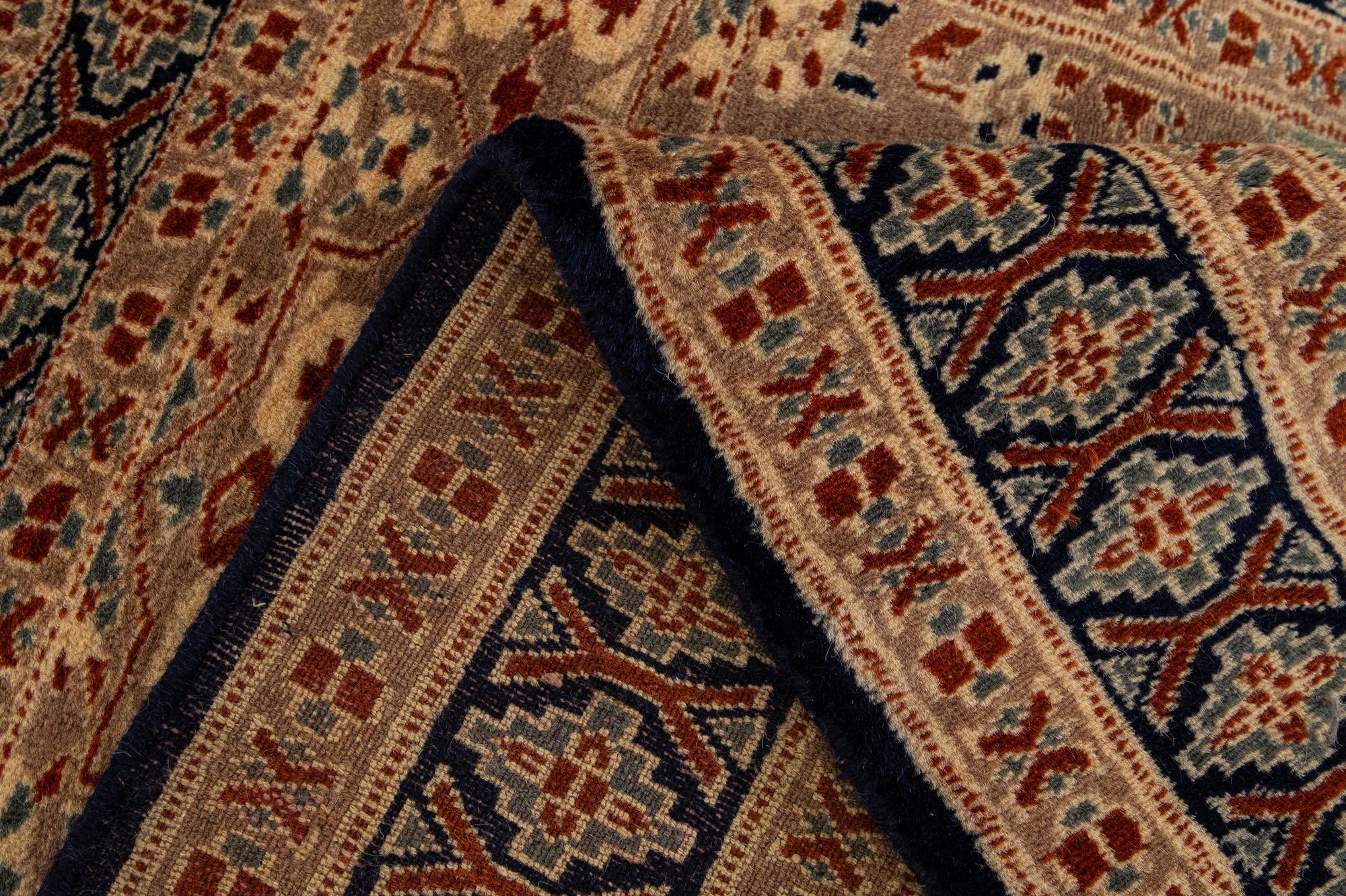 2' 9 x 4' 4 Hand Knotted Bokhara Oriental Wool Rug