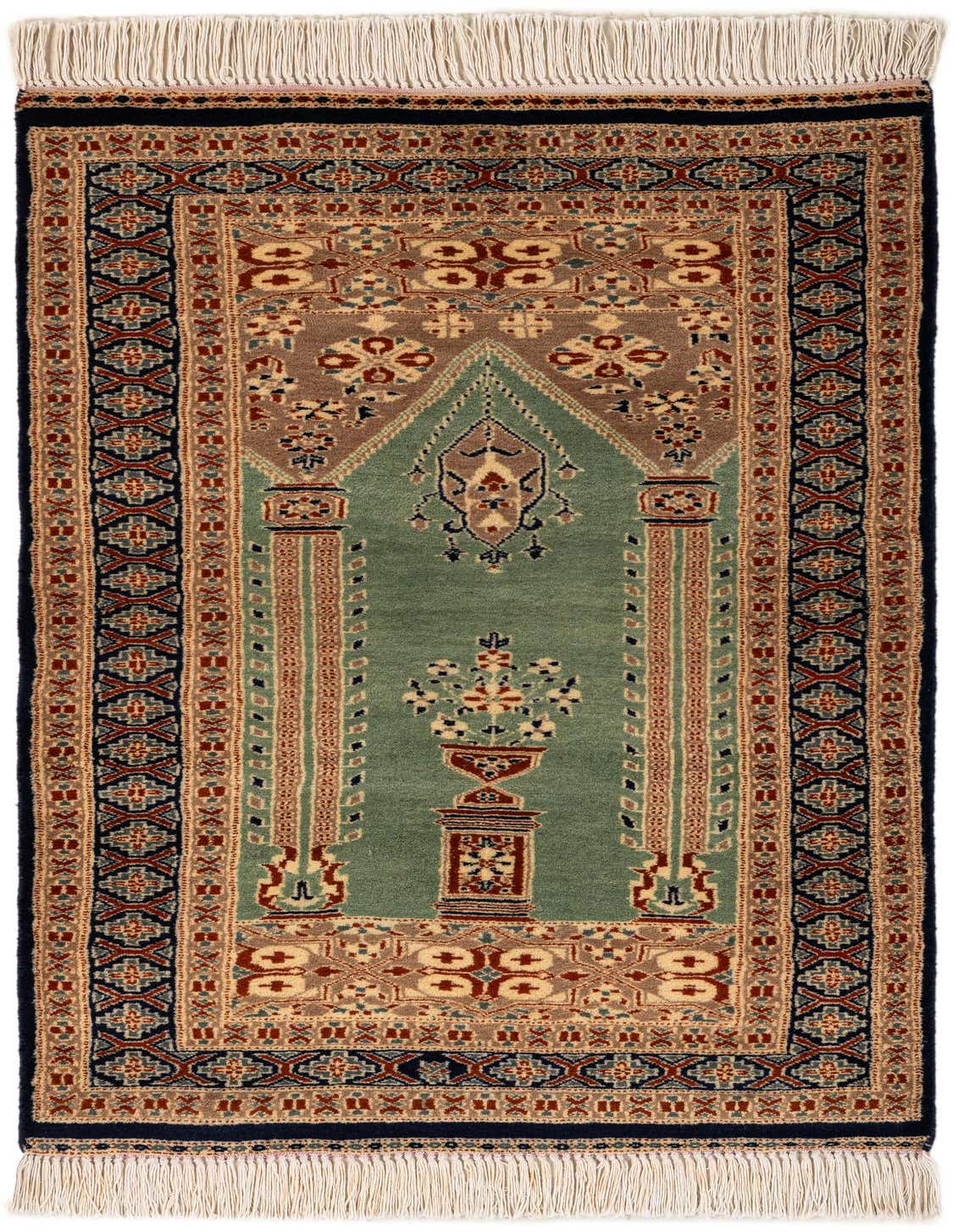 2' 9 x 4' 4 Hand Knotted Bokhara Oriental Wool Rug