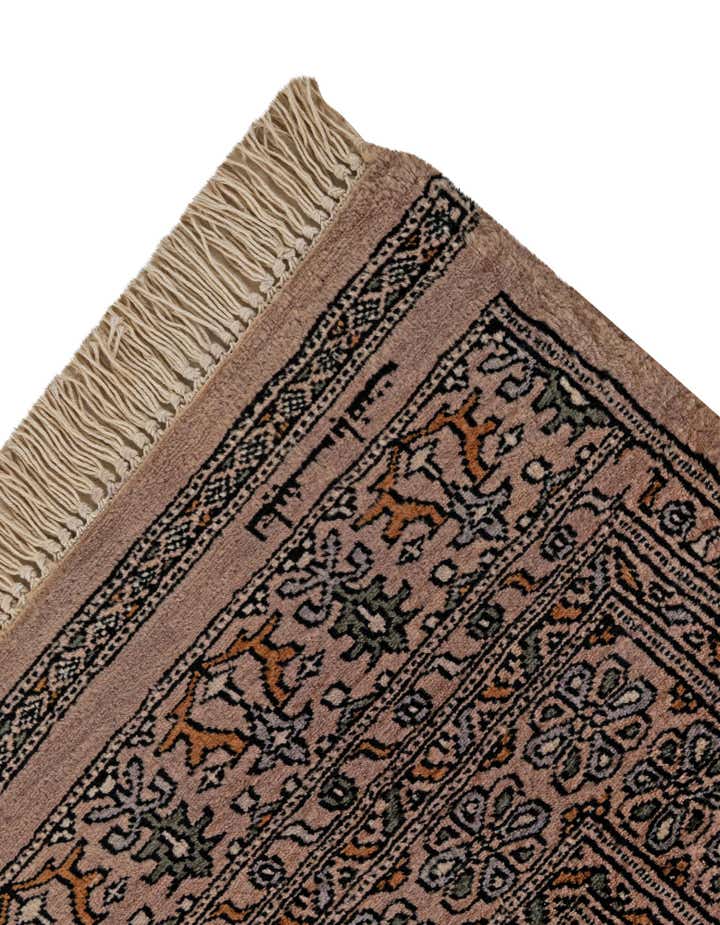 4' 1 x 6' 8 Hand Knotted Bokhara Oriental Wool Rug