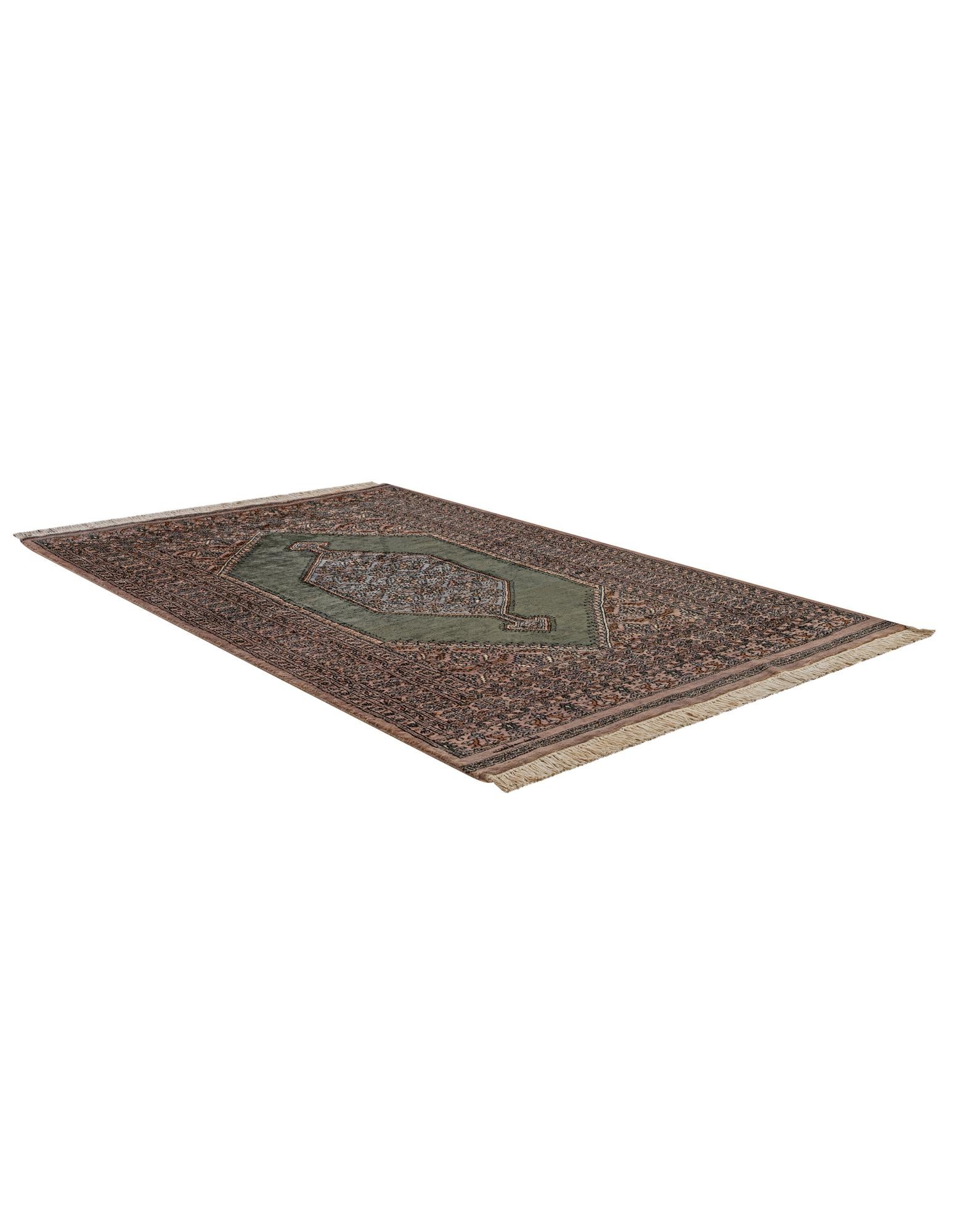 4' 1 x 6' 8 Hand Knotted Bokhara Oriental Wool Rug