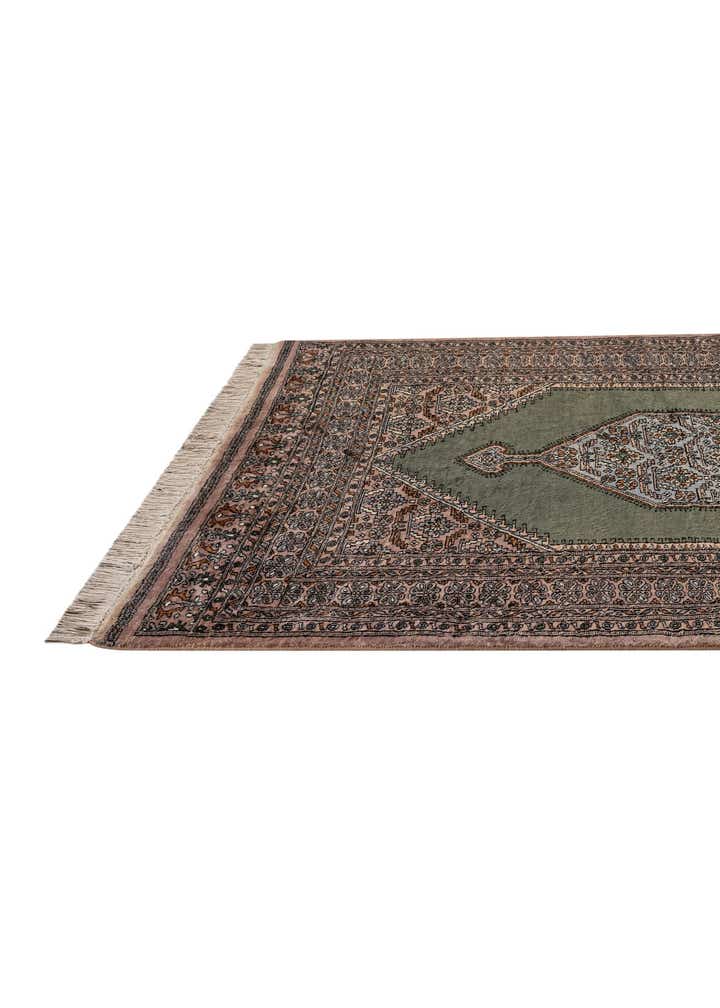 4' 1 x 6' 8 Hand Knotted Bokhara Oriental Wool Rug