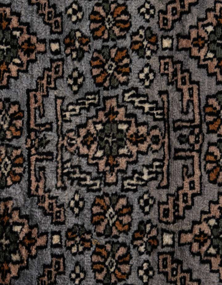 4' 1 x 6' 8 Hand Knotted Bokhara Oriental Wool Rug
