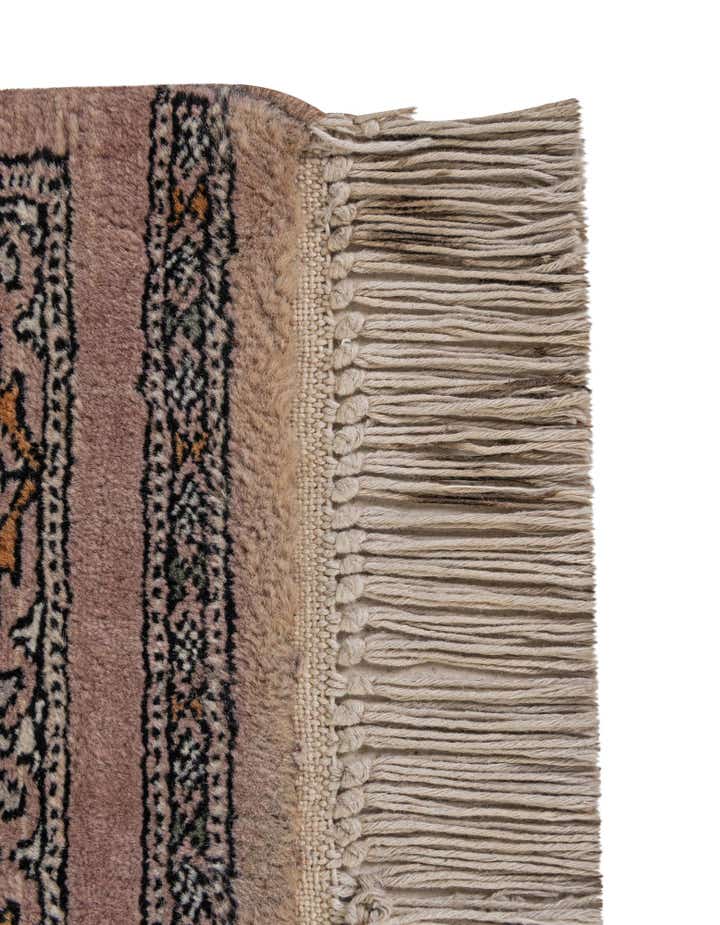 4' 1 x 6' 8 Hand Knotted Bokhara Oriental Wool Rug