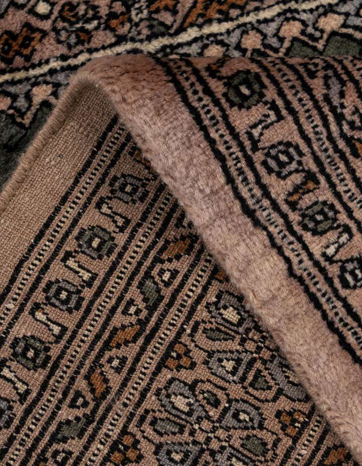 4' 1 x 6' 8 Hand Knotted Bokhara Oriental Wool Rug