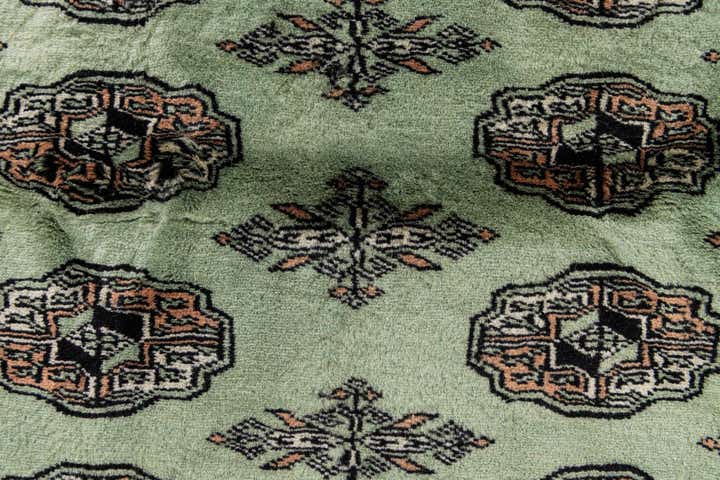 3' 1 x 4' 10 Hand Knotted Bokhara Oriental Wool Rug