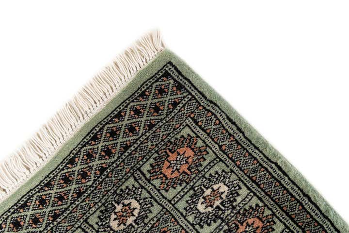 3' 1 x 4' 10 Hand Knotted Bokhara Oriental Wool Rug