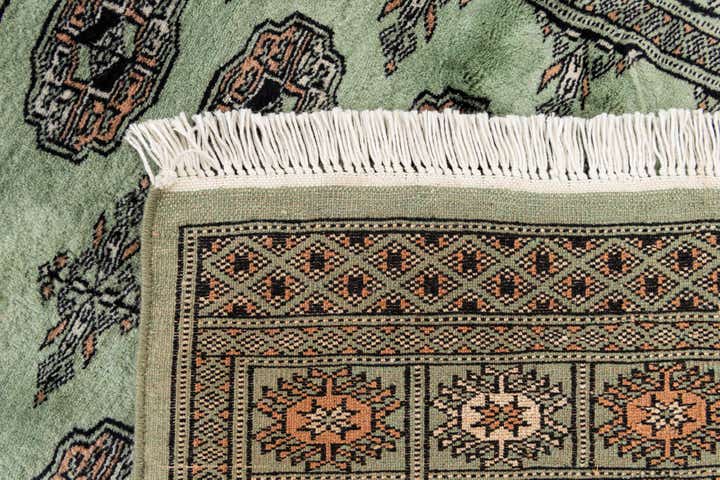 3' 1 x 4' 10 Hand Knotted Bokhara Oriental Wool Rug