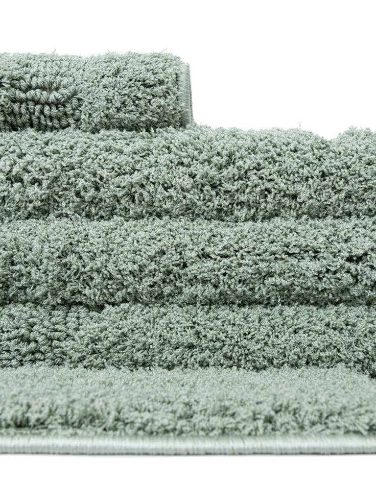 Detail image of 8' x 10' Botanical Shag Rug