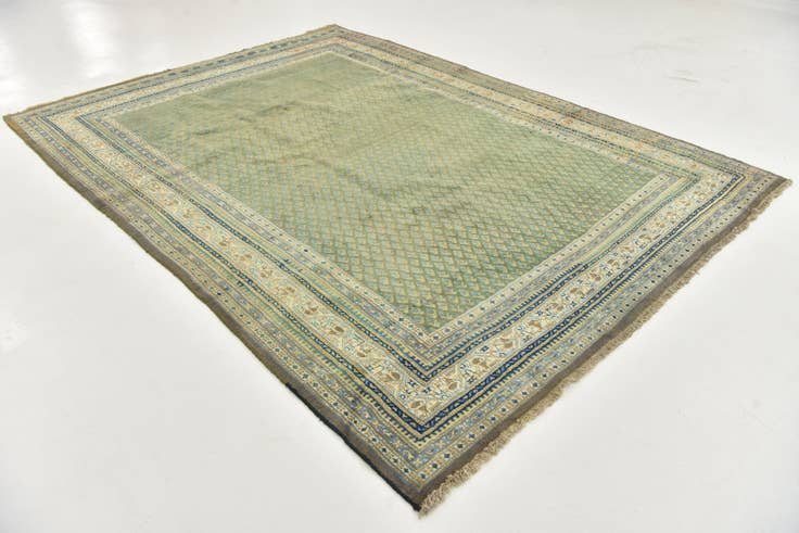 Detail image of 7' x 10' Hand Knotted Botemir Persian Wool Rug