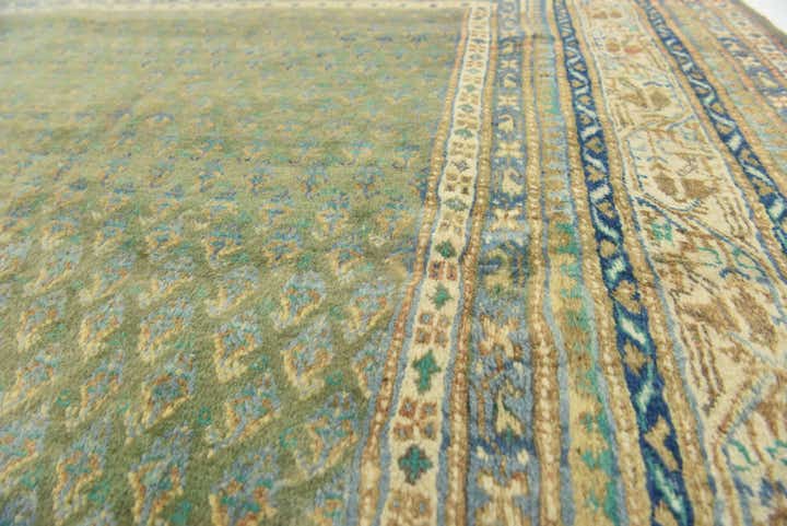 7' x 10' Hand Knotted Botemir Persian Wool Rug