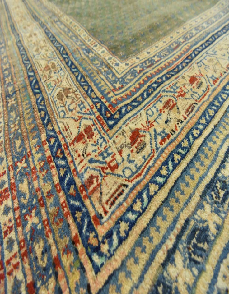 Detail image of 7' x 10'  Hand Knotted Botemir Persian Wool Rug