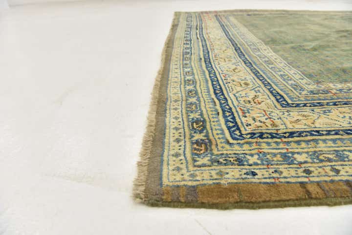 7' x 10' Hand Knotted Botemir Persian Wool Rug