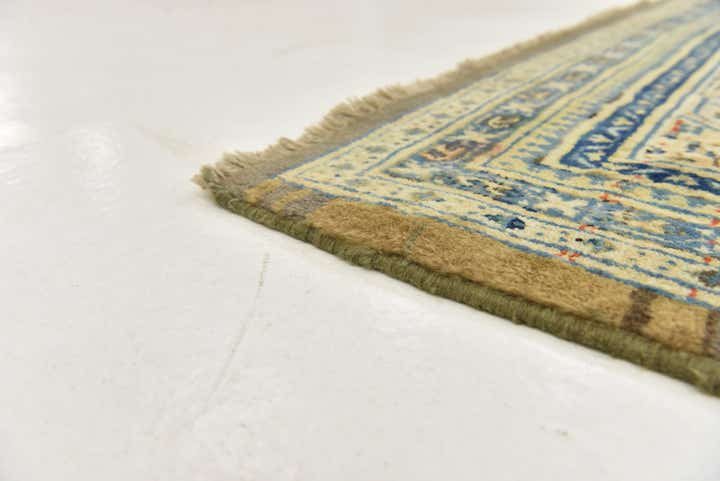 7' x 10' Hand Knotted Botemir Persian Wool Rug