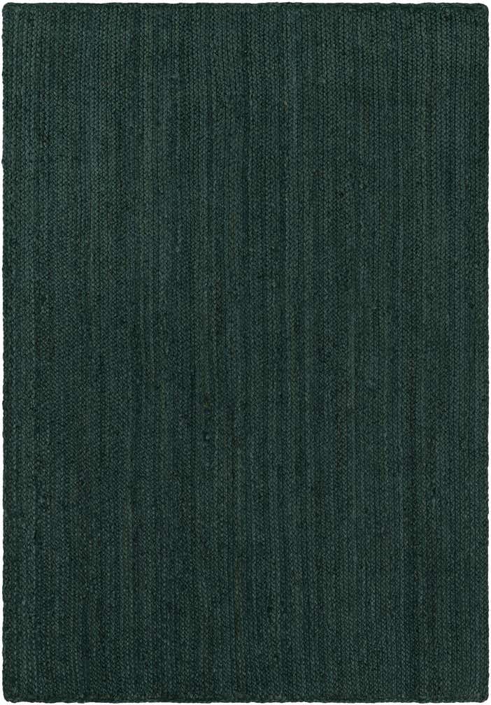 4' 1 x 6' 1 Handmade Braided Jute Rug
