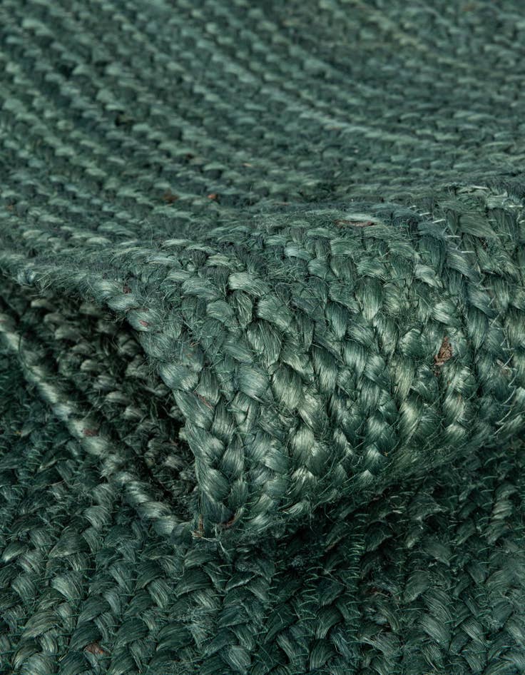 Detail image of 2' 2 x 3' 1 Handmade Braided Jute Rug