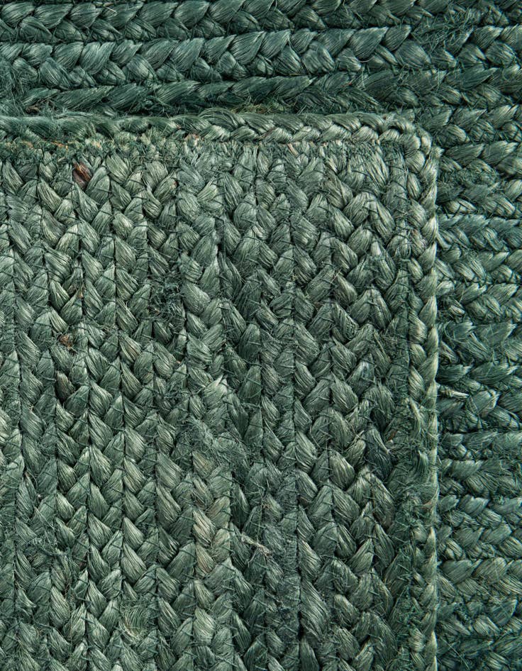 Detail image of 2' 2 x 3' 1 Handmade Braided Jute Rug