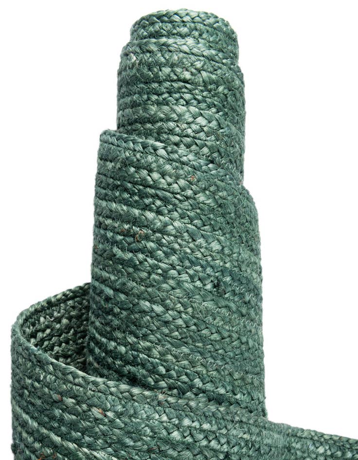Detail image of 2' 2 x 3' 1 Handmade Braided Jute Rug