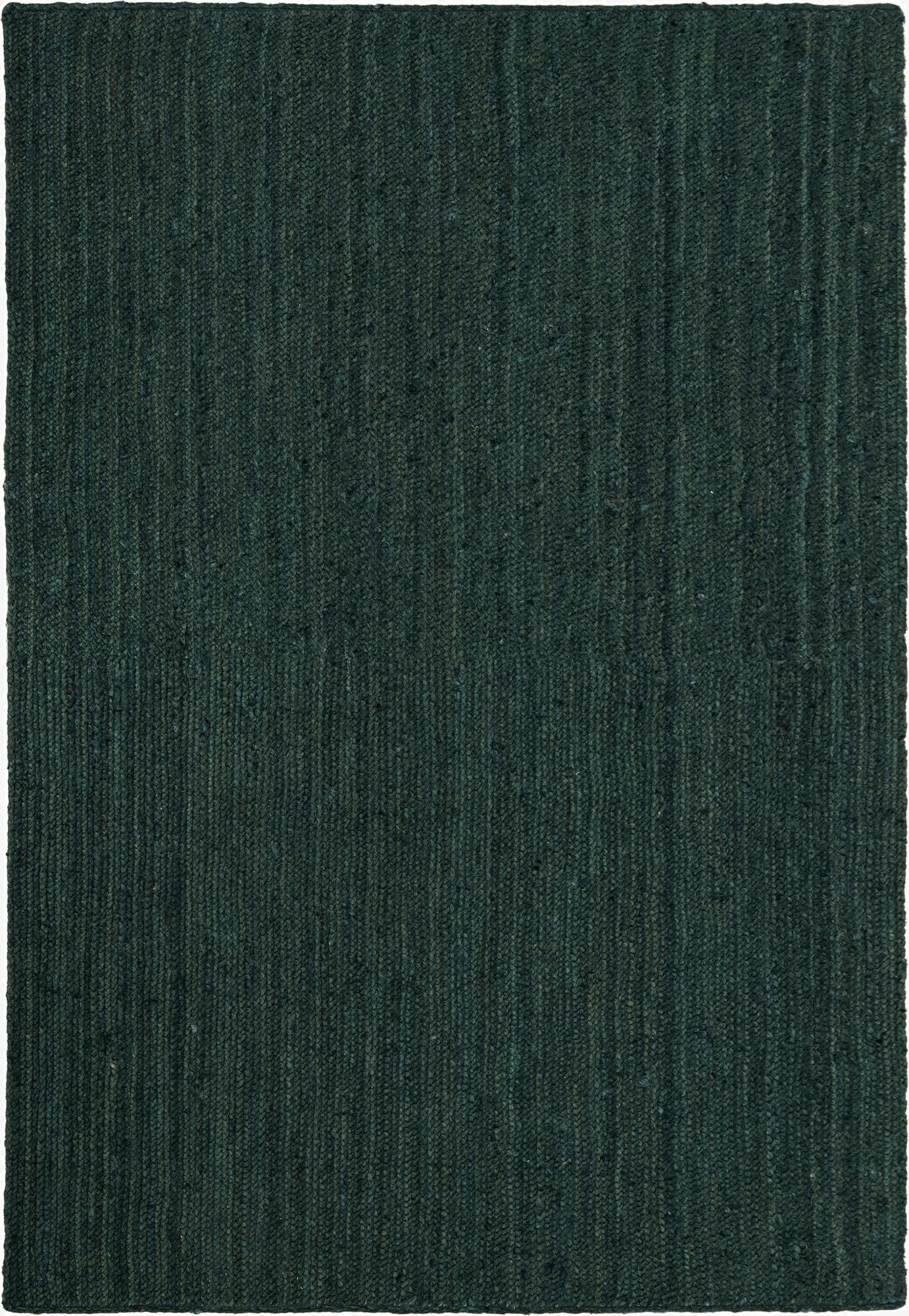 5' 3 x 8'  Hand Braided Jute Rug