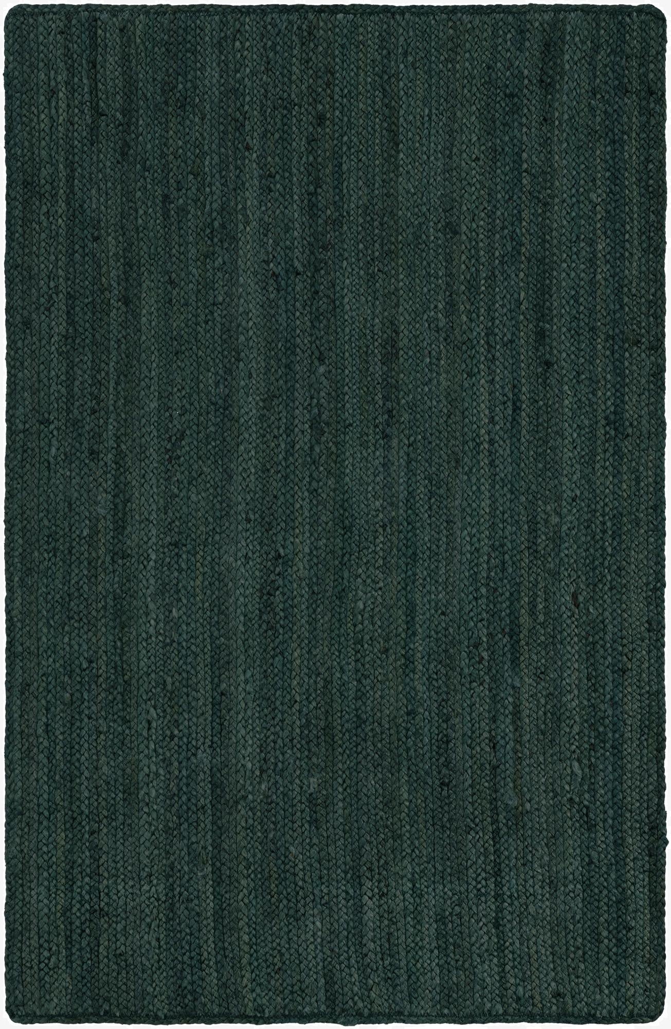 3' 1 x 5' 1  Hand Braided Jute Rug