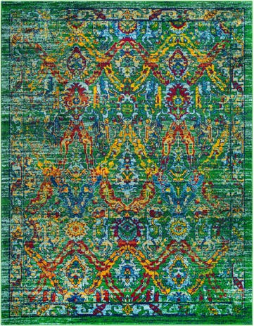 Green Calypso Rug