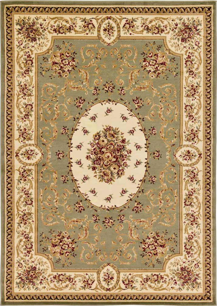 215cm x 305cm Klassischer Aubusson Teppich