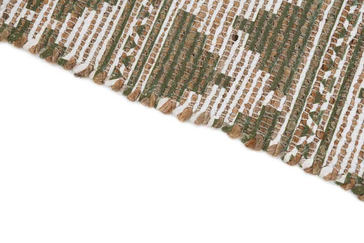 2' 1 x 3' Hand Woven Chenille Jute Rug