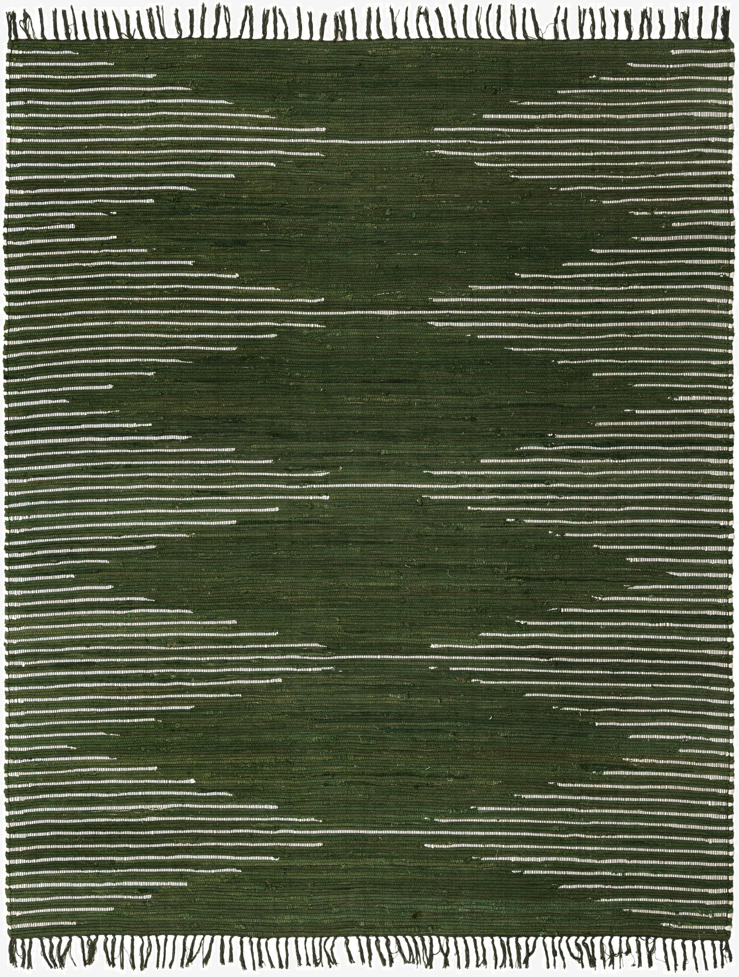 7' 10 x 10'  Hand Woven Chindi Cotton Rug