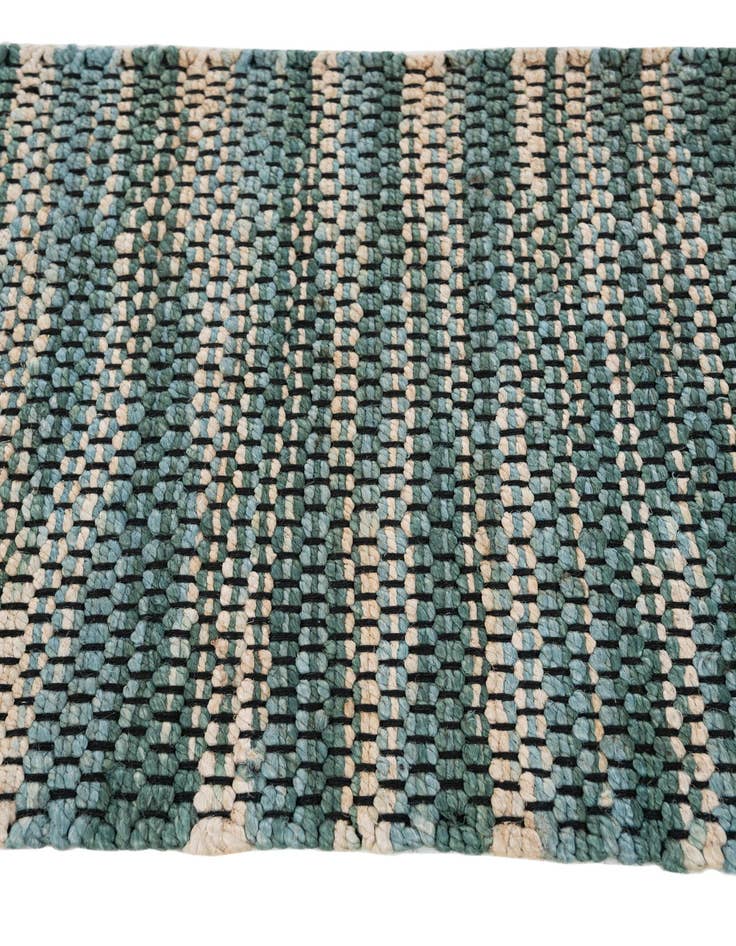 Detail image of 2' 3 x 4' Hand Woven Chunky Jute Rug