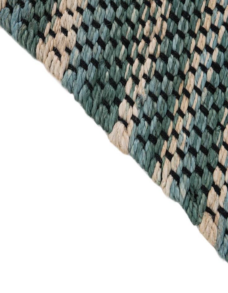Detail image of 2' 3 x 4' Hand Woven Chunky Jute Rug