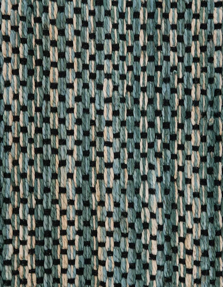 Detail image of 2' 3 x 4' Hand Woven Chunky Jute Rug