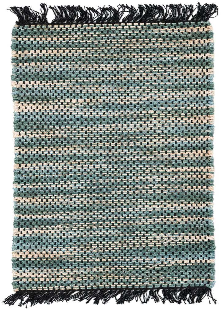 2' 3 x 4' Hand Woven Chunky Jute Rug