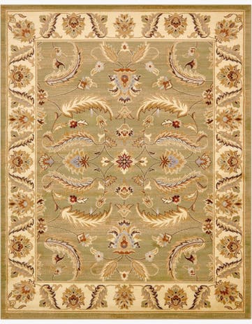 Green Classic Agra Rug