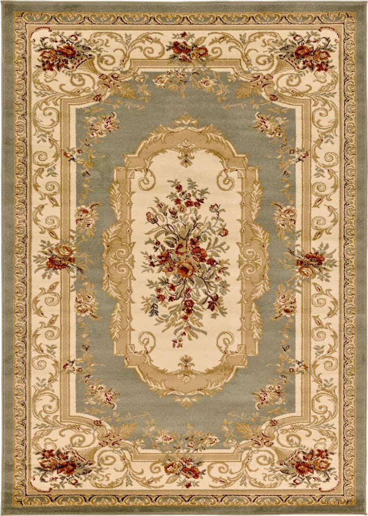 5' 3 x 8' Classic Aubusson Rug
