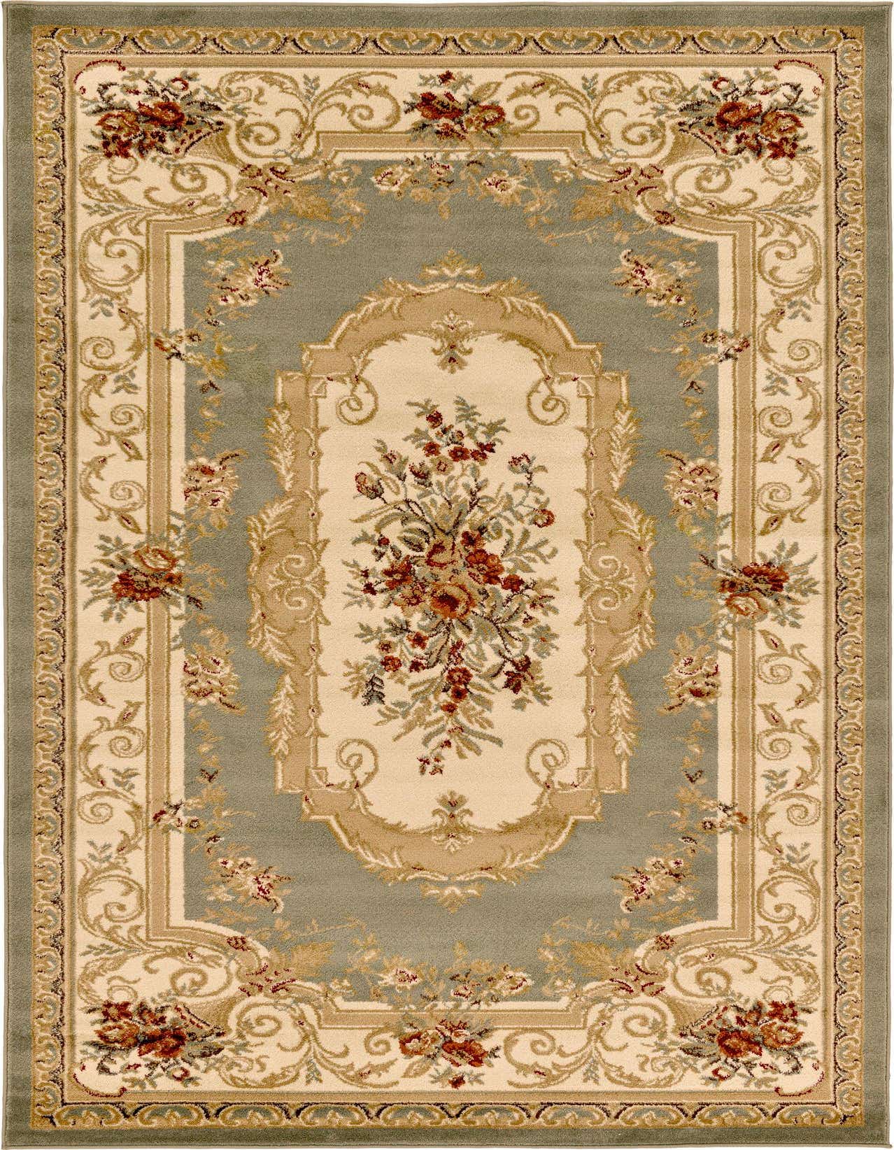 5' 3 x 8' Classic Aubusson Rug