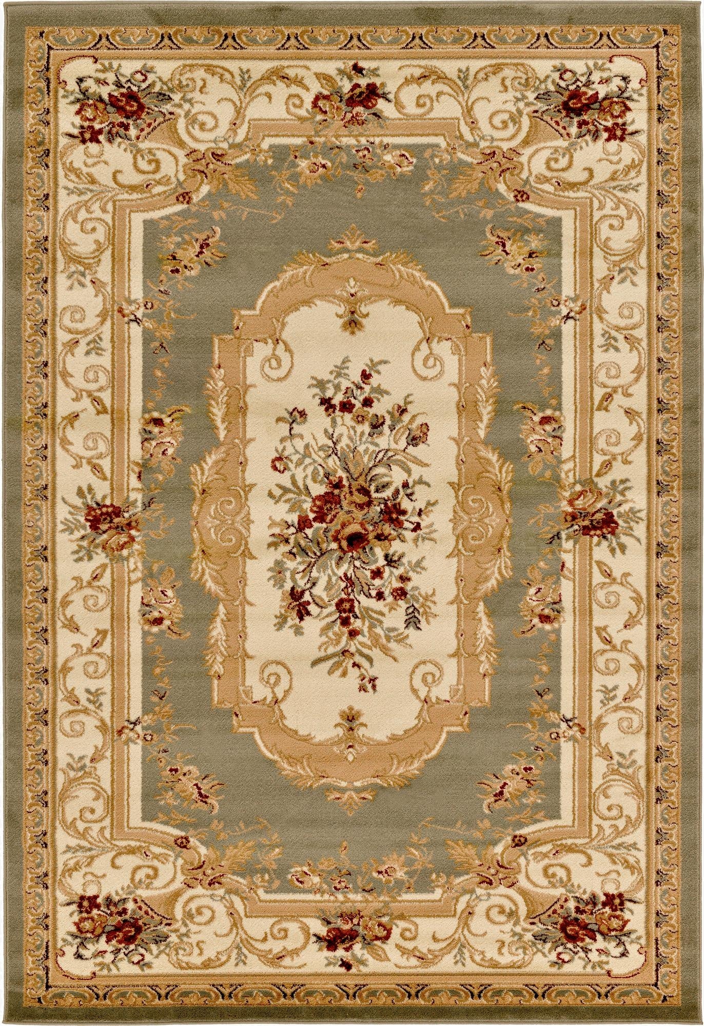 6' x 9' Classic Aubusson Rug