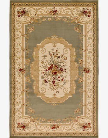 10' 6 x 16' 5 Classic Aubusson Rug