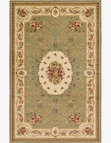 10' 6 x 16' 5 Classic Aubusson Rug