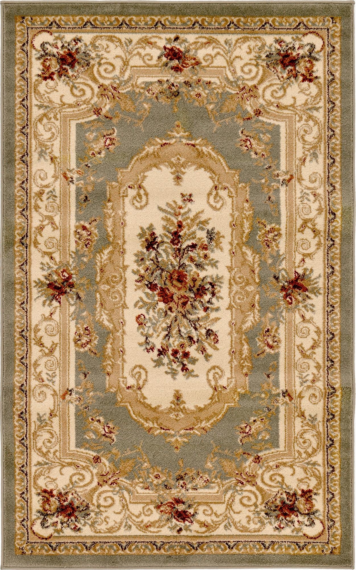 Primary image 3' x 5' 3 Classic Aubusson Rug