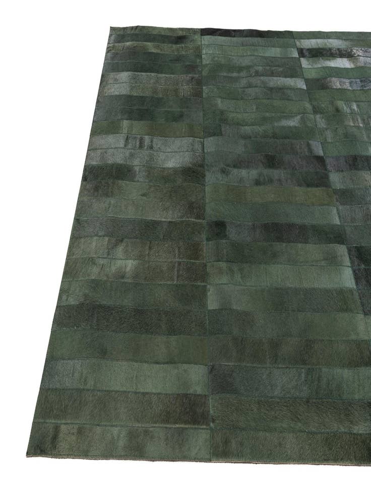 Detail image of 5' 1 x 7' 10 Cowhide Stocks Rug