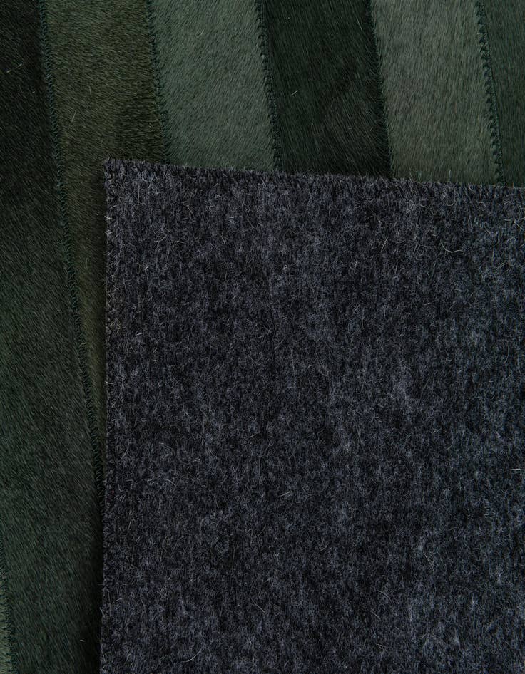 Detail image of 5' 1 x 7' 10 Cowhide Stocks Rug