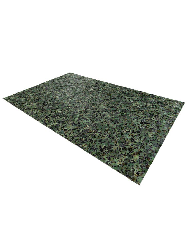 Detail image of 5' 1 x 7' 11 Cowhide Stocks Rug