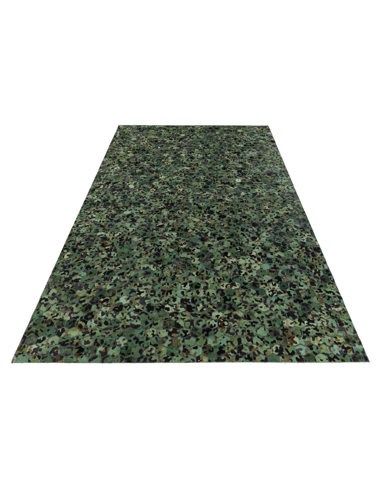 5' 1 x 7' 11 Cowhide Stocks Rug