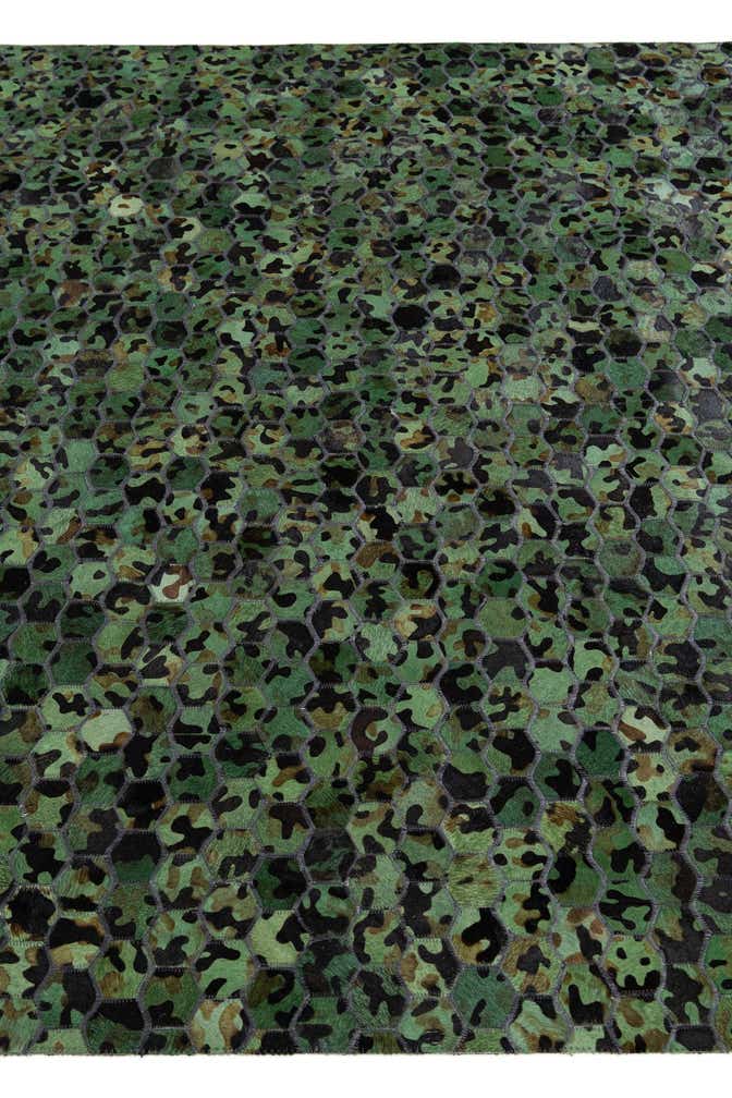 5' 1 x 7' 11 Cowhide Stocks Rug