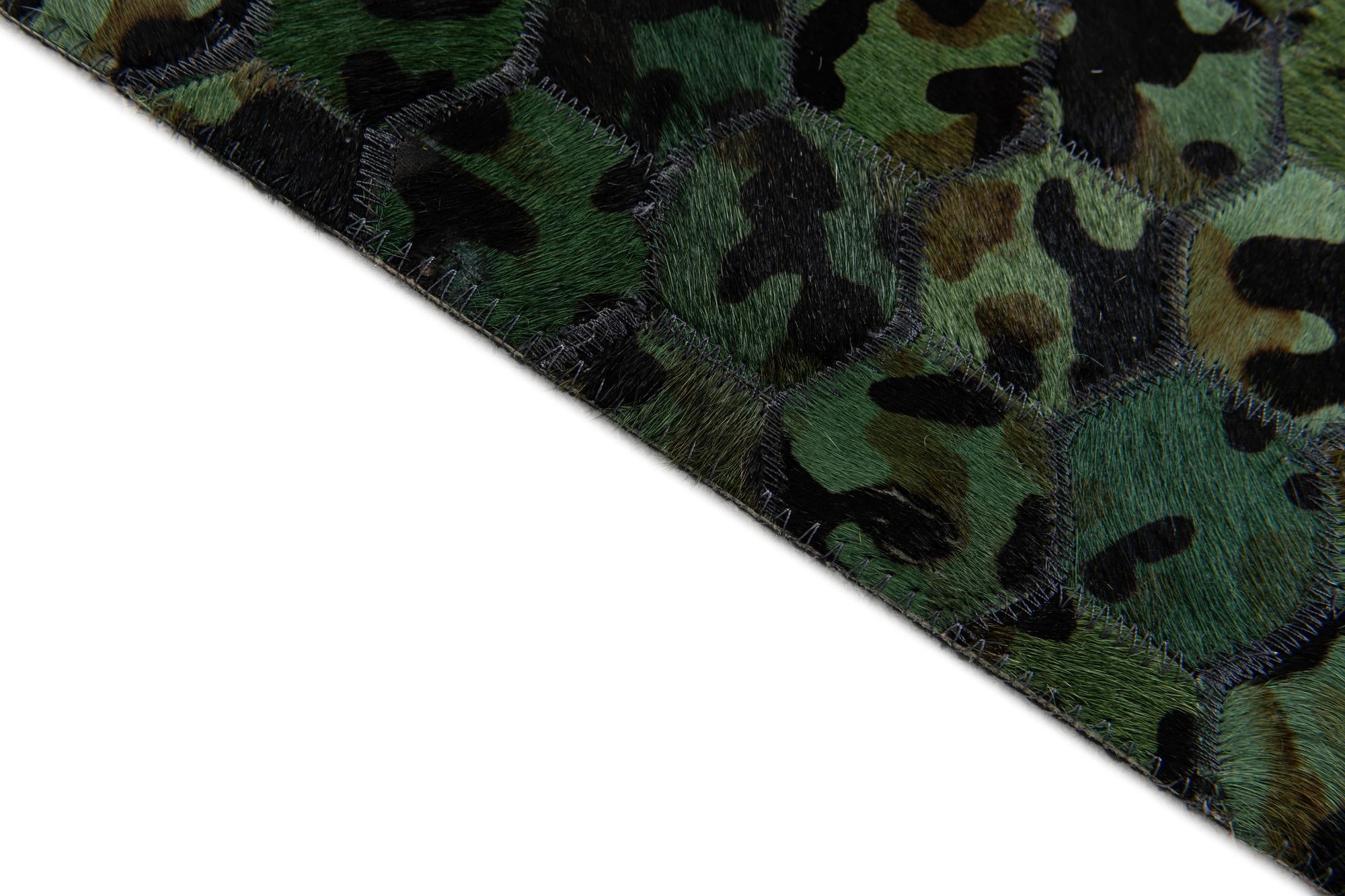5' 1 x 7' 11 Cowhide Stocks Rug
