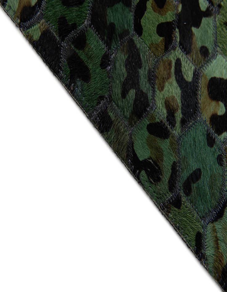 Detail image of 5' 1 x 7' 11 Cowhide Stocks Rug