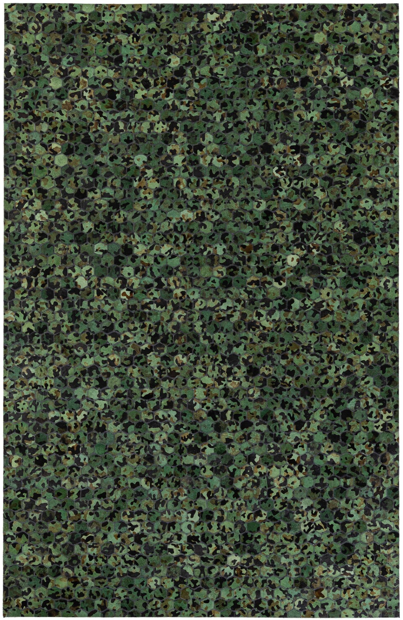 5' 1 x 7' 11 Cowhide Stocks Rug
