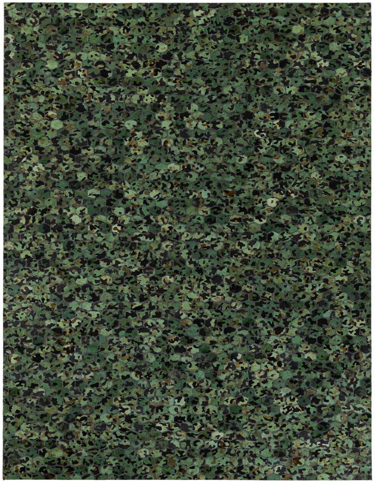 Detail image of 5' 1 x 7' 11 Cowhide Stocks Rug