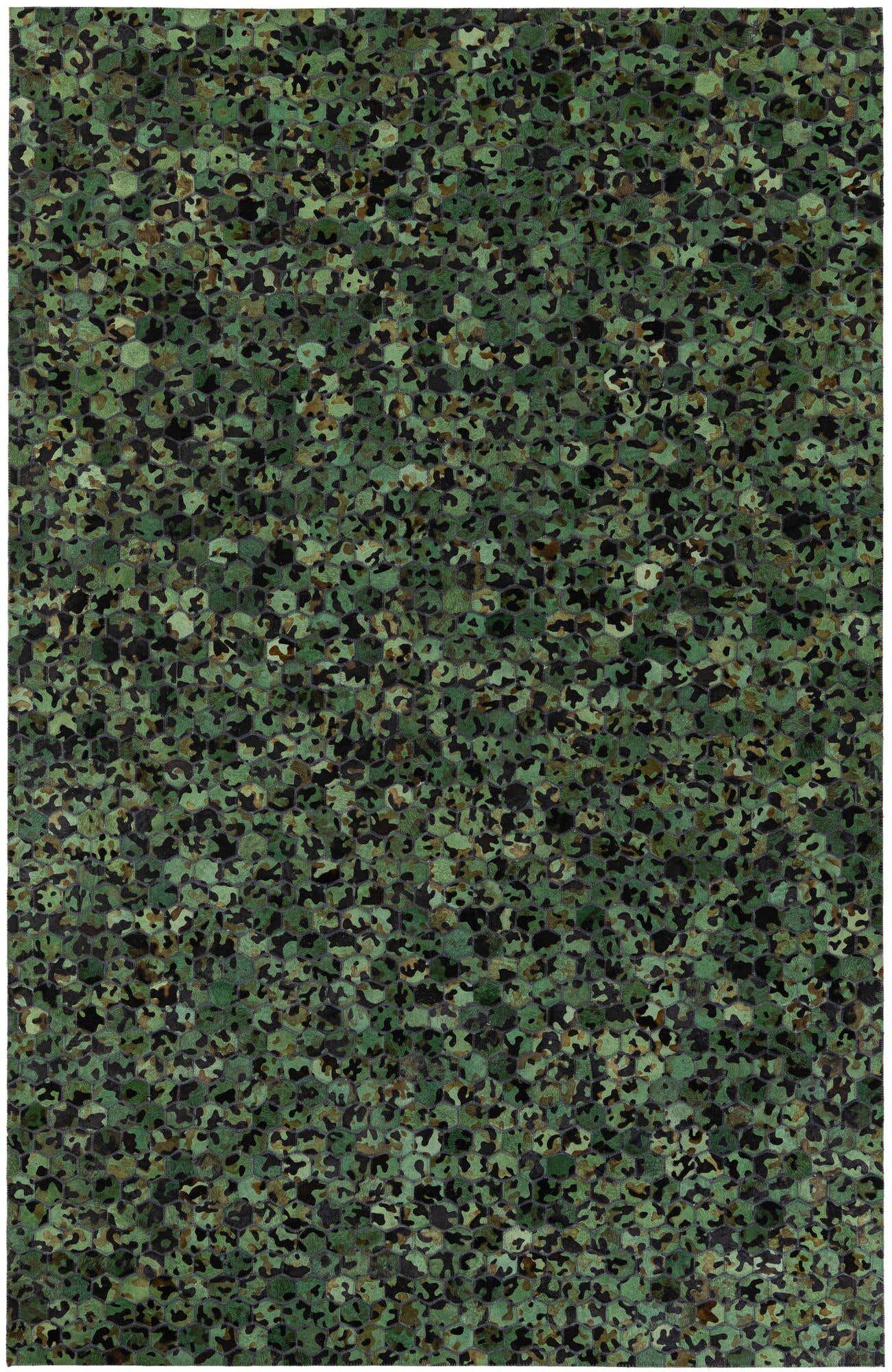 5' 1 x 7' 11 Cowhide Stocks Rug