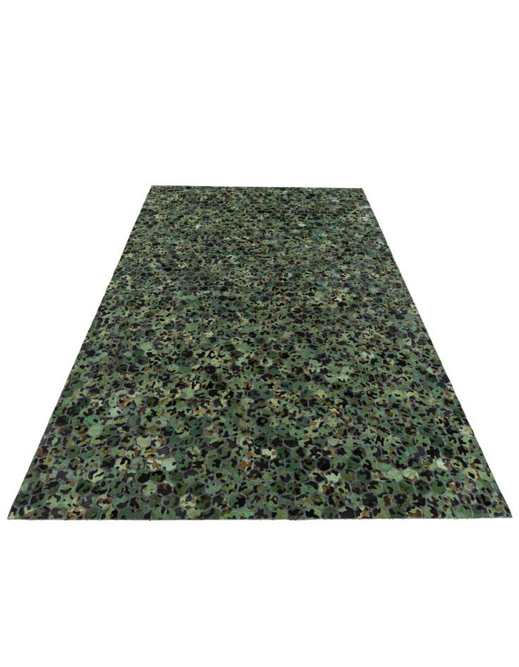 Detail image of 5' 1 x 8' Cowhide Stocks Rug